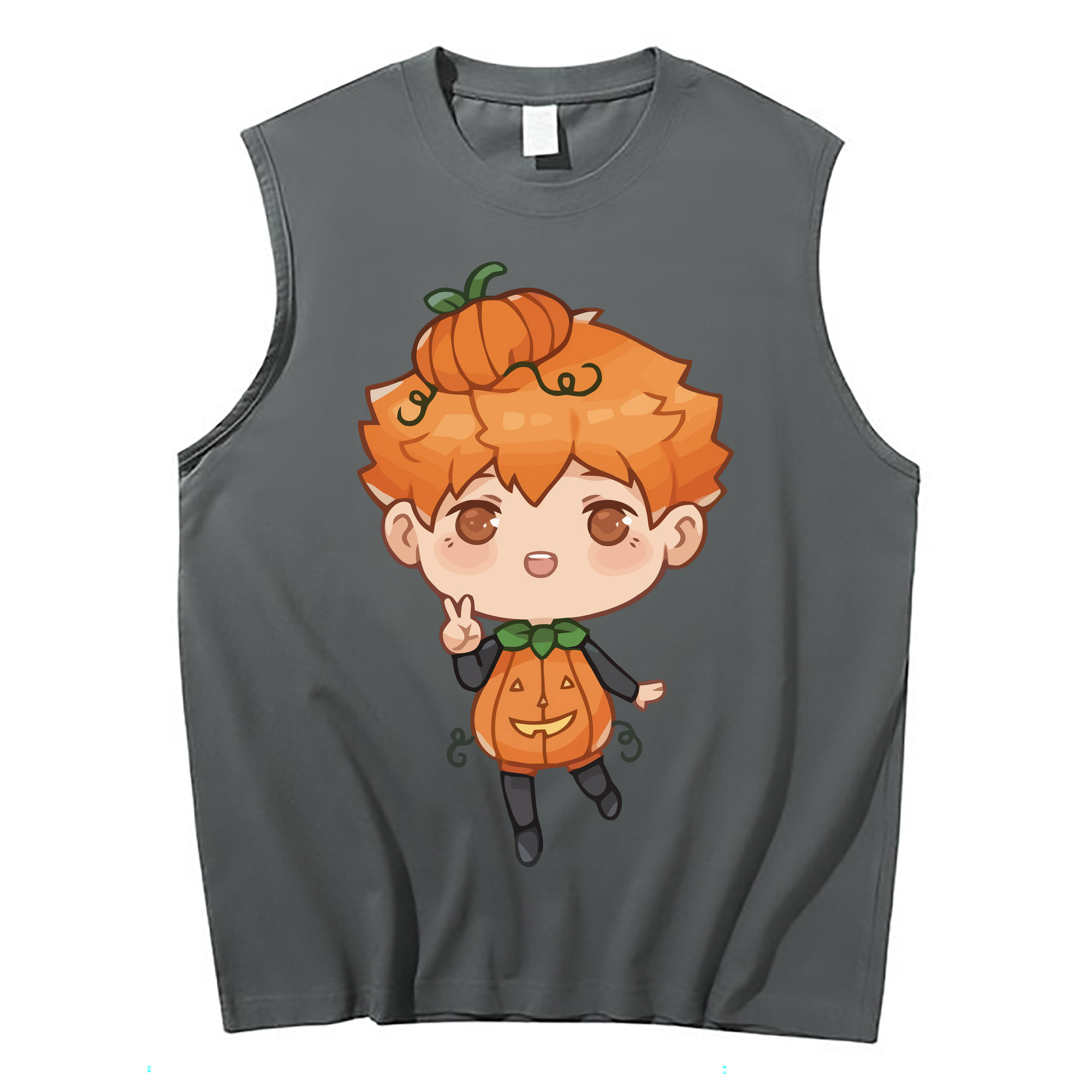 （画像用） ハイキュー!! Haikyu!! コットン100％タンクトップ（フロントプリント）